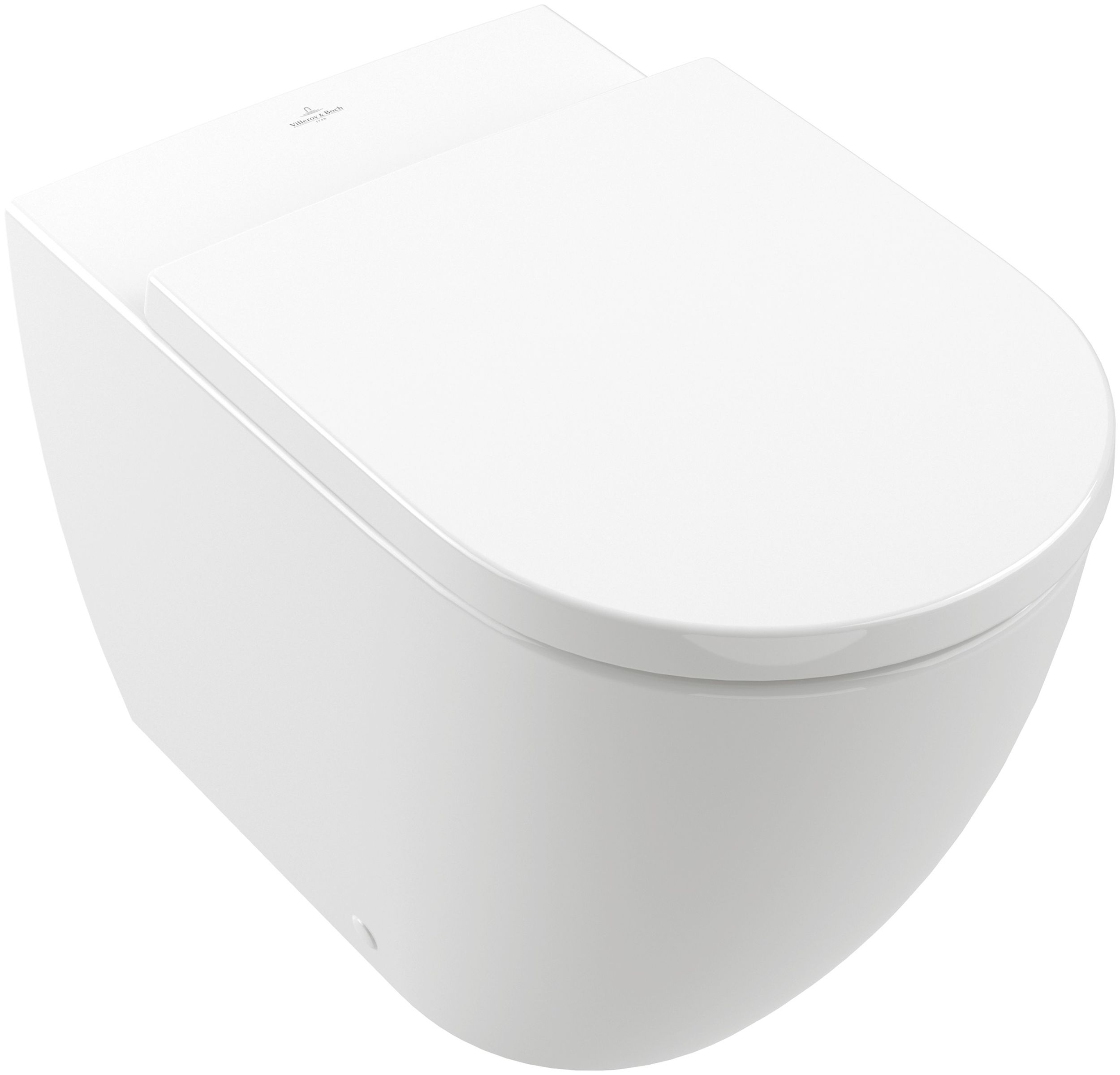 Villeroy & Boch Subway 3.0 toiletpot staand zonder kraag wit 4671T0R1