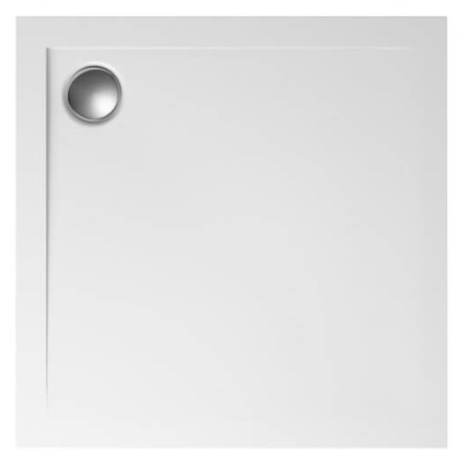 Polimat Geos vierkante douchebak 100x100 cm wit 00392