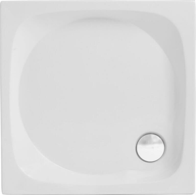 Polimat Nowy Styl vierkante douchebak 90x90 cm wit 00610