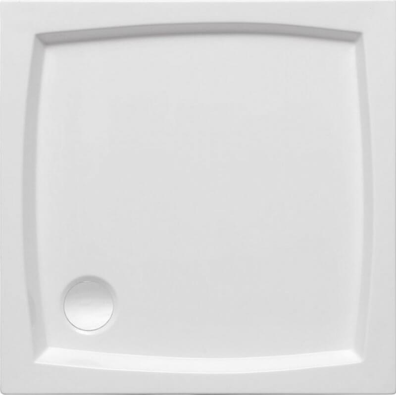 Polimat Patio vierkante douchebak 80x80 cm wit 00734