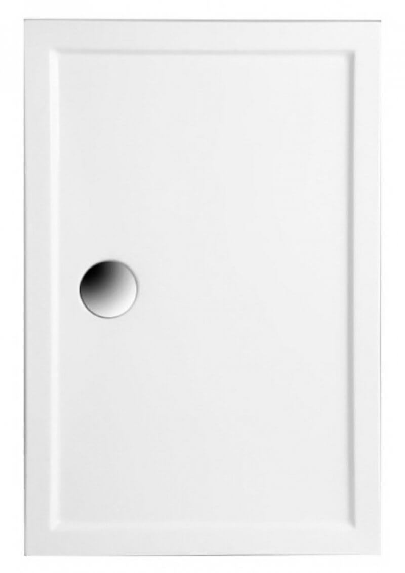 Polimat Goliat rechthoekige douchebak 120x80 cm wit 00182