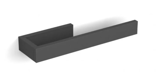 Stella Kobe handdoekstang zwart 10.140-B
