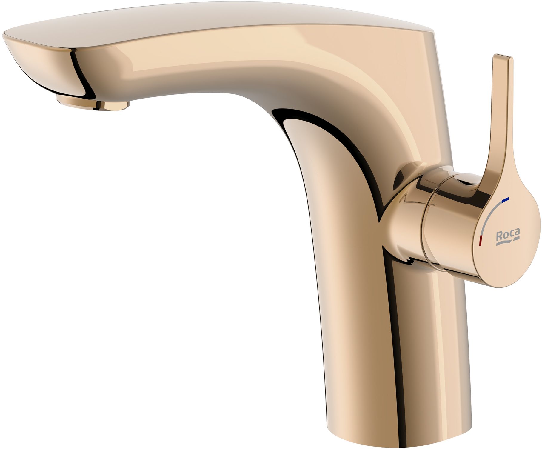 Roca Insignia wastafelkraan staand gouden A5A3B3ARG0