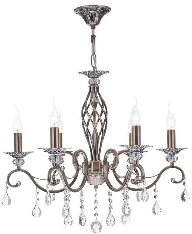 Maytoni Grace hanglamp 6x60 W bruin RC247-PL-06-R