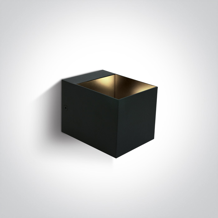 One Light Krioneri wandlamp 1x30 W zwart 6030/B