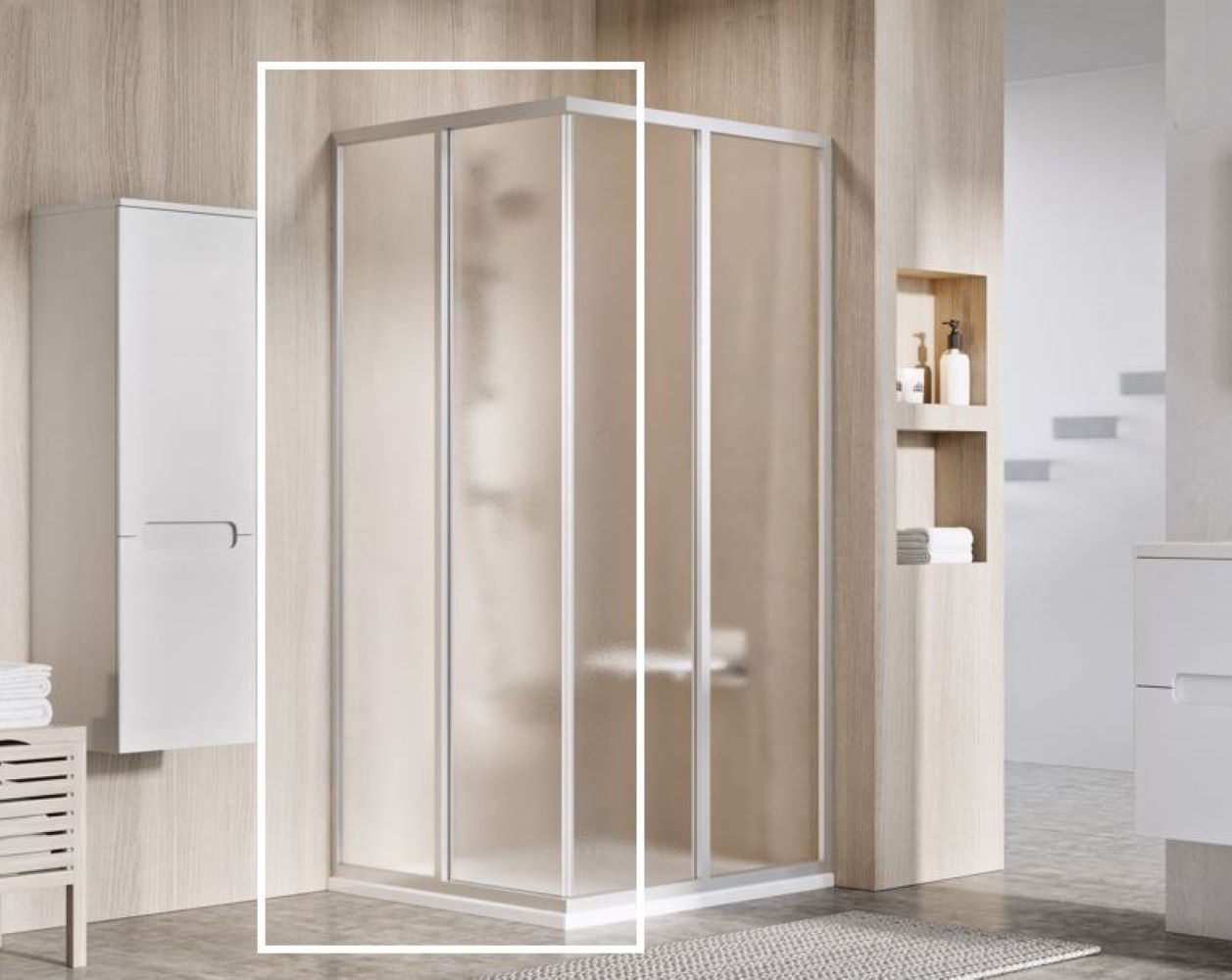 Ravak Supernova douchedeur 90 cm schuifbaar satijn mat/ 14V70UO2ZG
