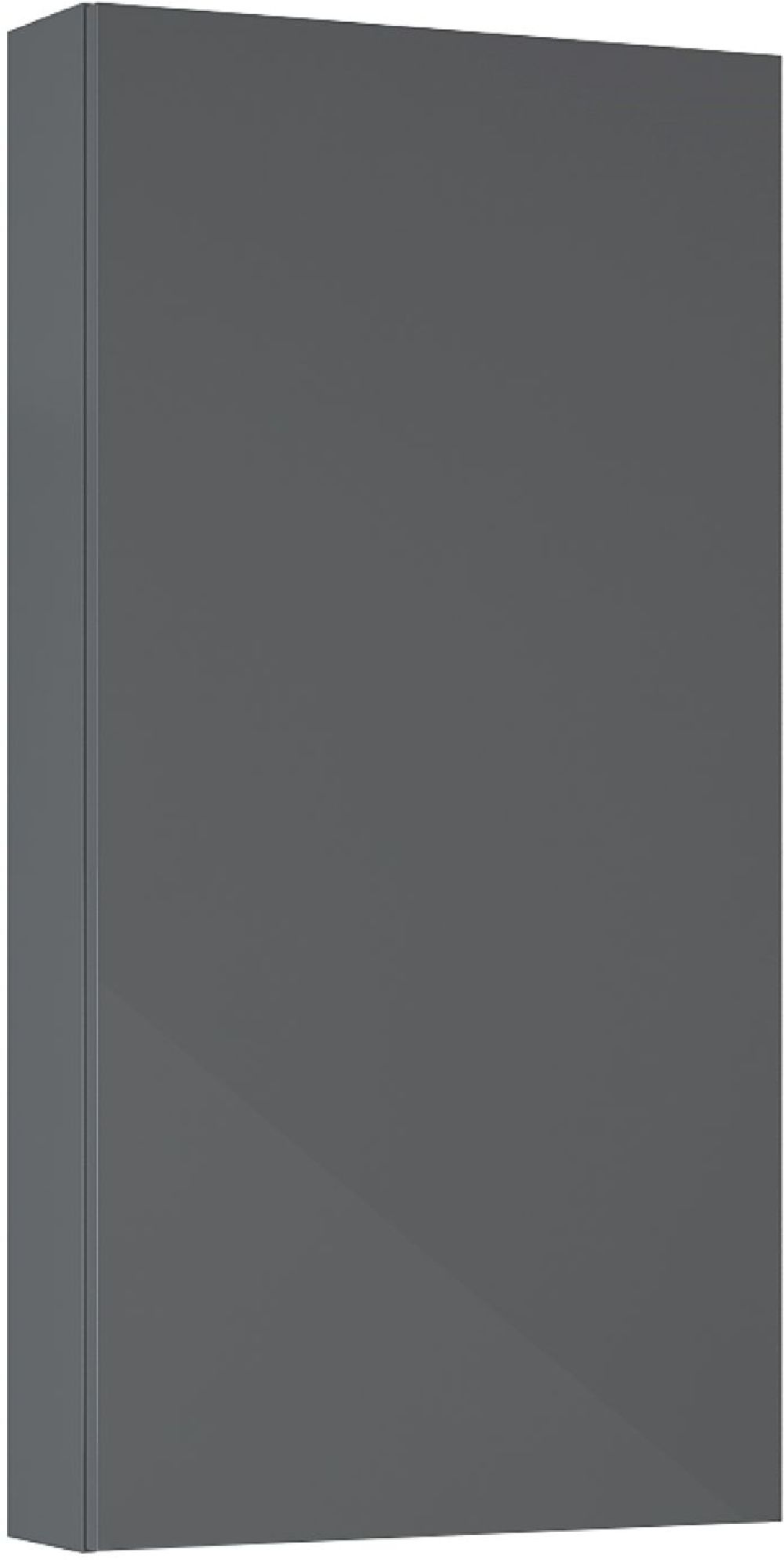 Elita For All kast 40x12.6x80 cm hangend langs de zijkant antraciet RE140400066610