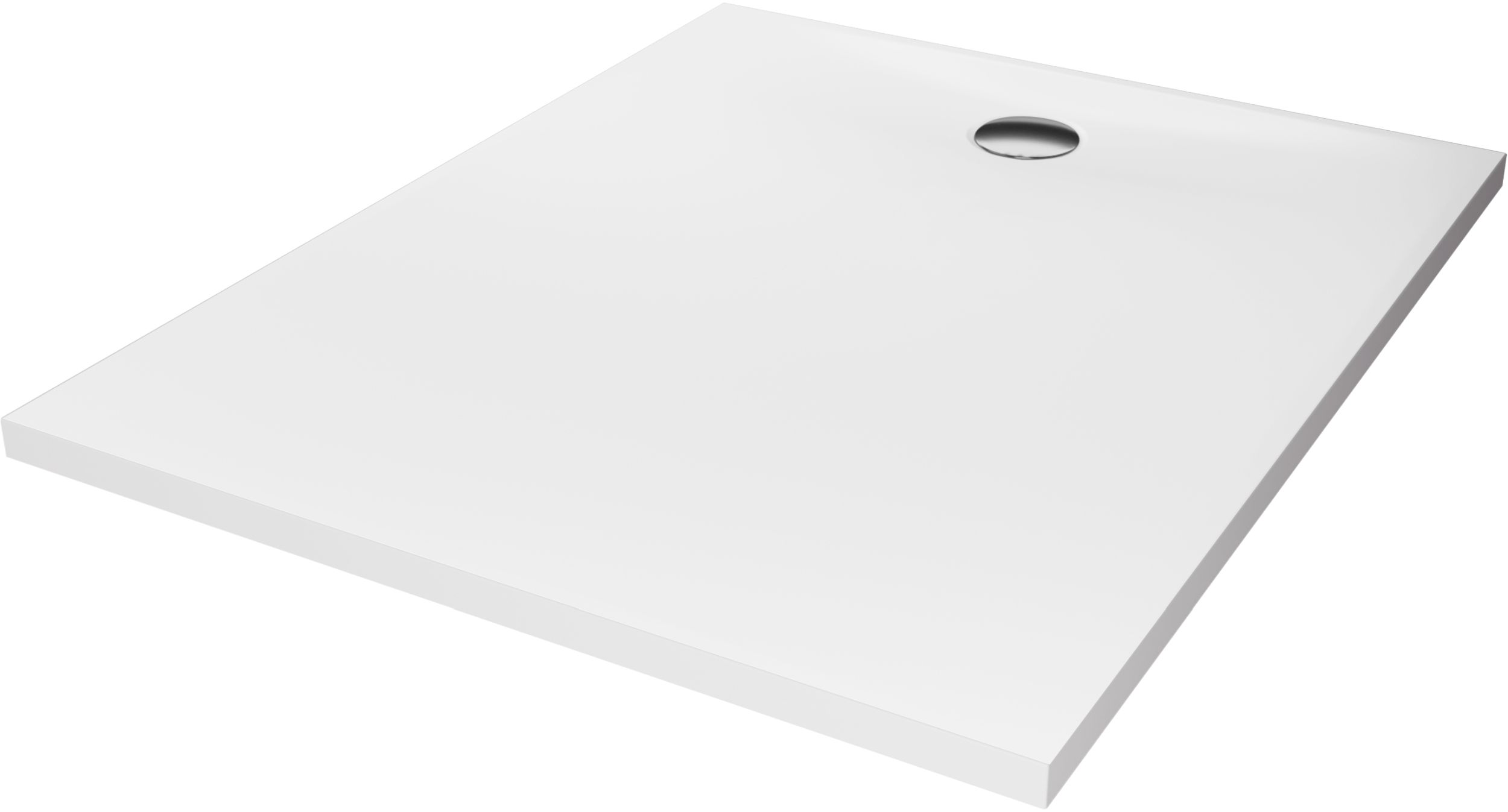 New Trendy Nex rechthoekige douchebak 90x80 cm wit B-0456