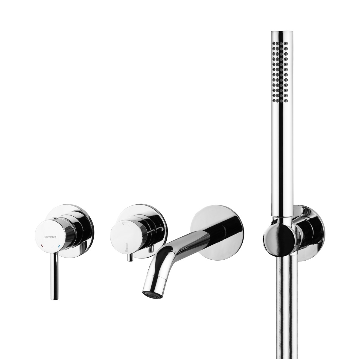 Oltens Molle bad- en douchekraan inbouw chroom 34105100