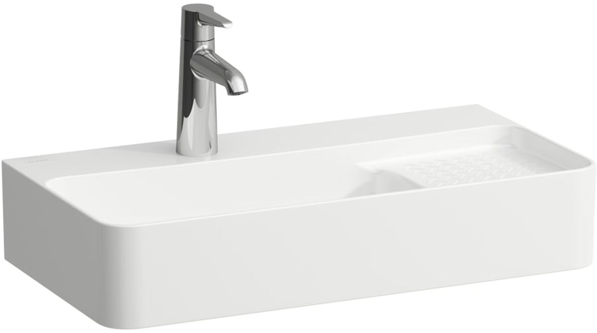 Laufen Val wastafel 60x31.5 cm rechthoekig klassiek wit glans H8152850001091