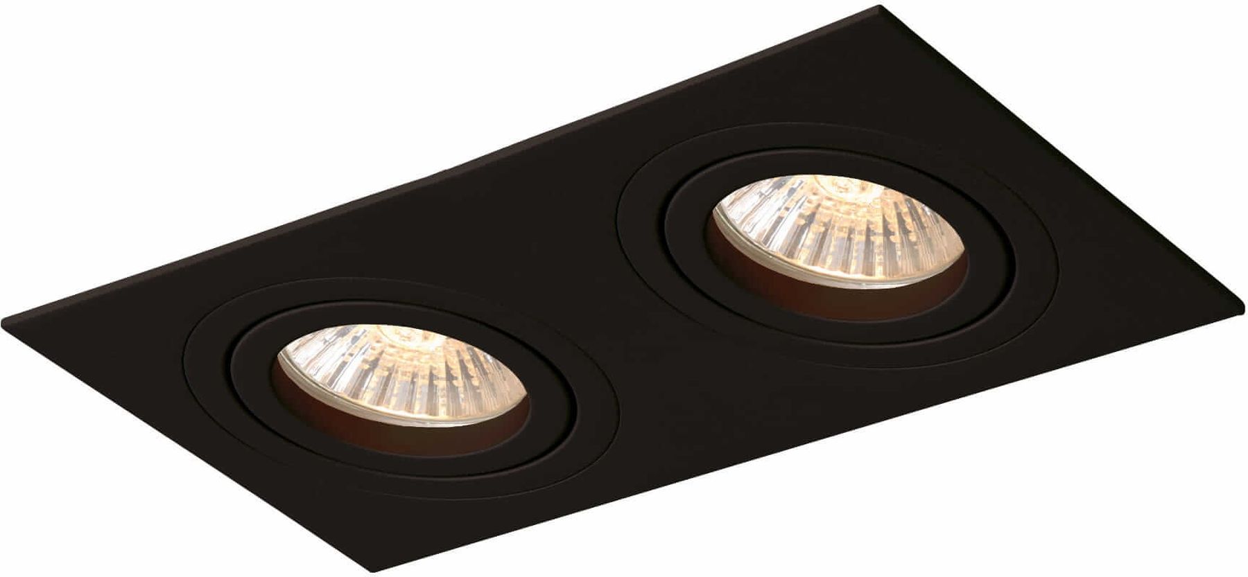 Light Prestige Metis ingebouwde lamp 2x50 W zwart LP-2780/2RSBK