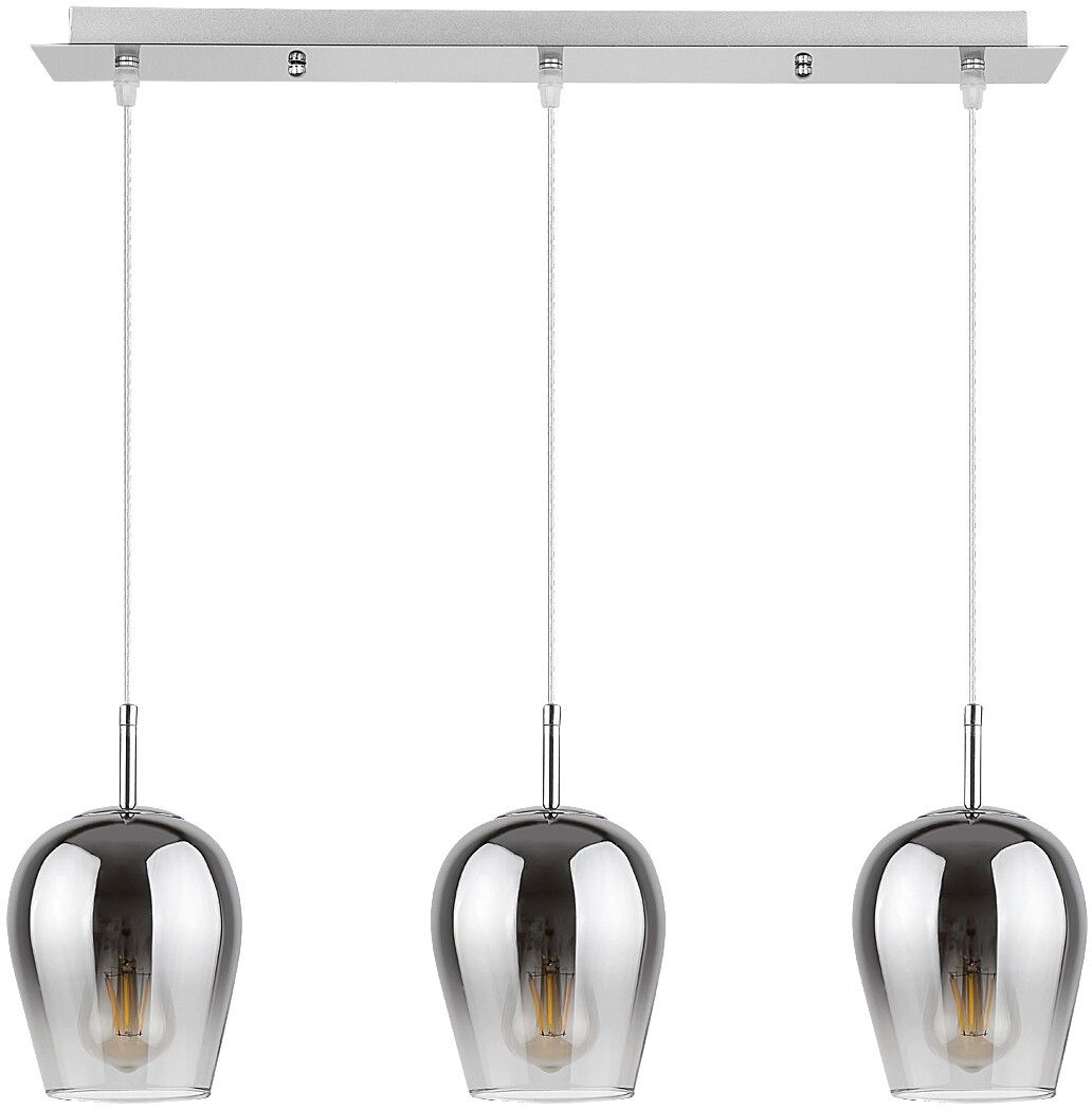 Rabalux Petunia hanglamp 3x60 W chroom-bedampt 5253