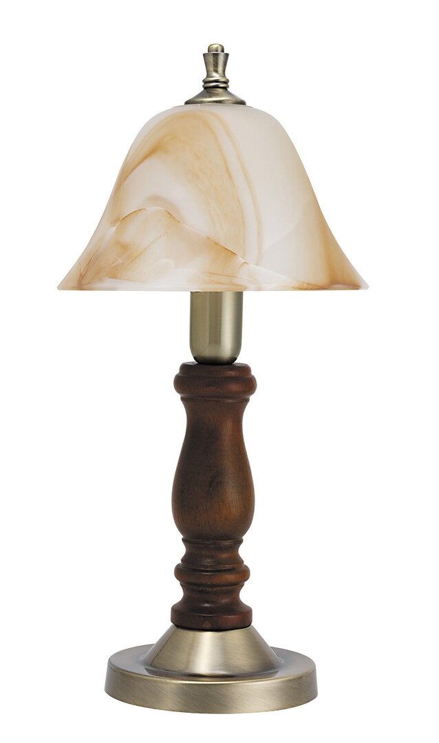 Rabalux Rustic 3 tafellamp 1x40 W messing-bruin 7092