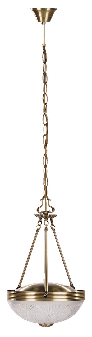 Rabalux Annabella hanglamp 2x60 W wit-messing 8637