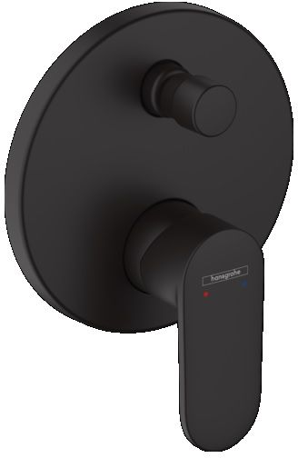 Hansgrohe Vernis Blend bad- en douchekraan inbouw zwart 71466670