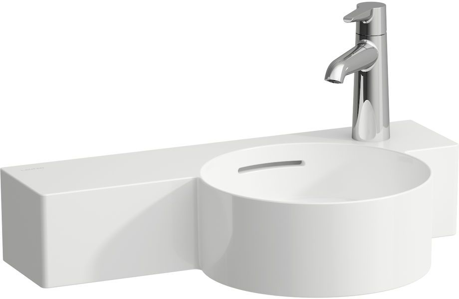 Laufen Val wastafel 55x31.5 cm rond klassiek wit glans H8152840001091