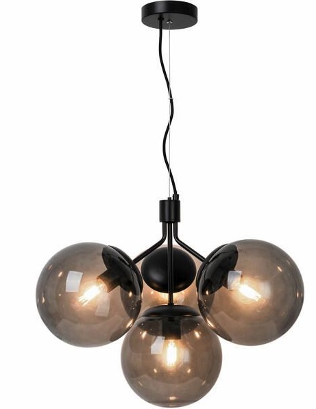 Nordlux Ivona hanglamp 4x28 W zwart-bedampt 2112153003