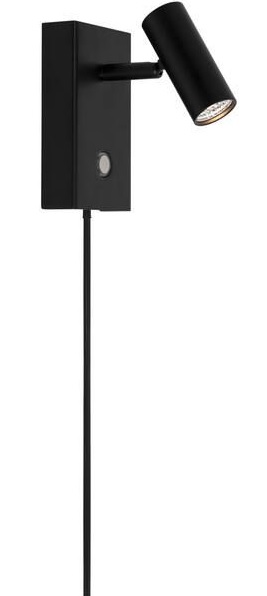 Nordlux Omari wandlamp 1x3.2 W zwart 2112231003