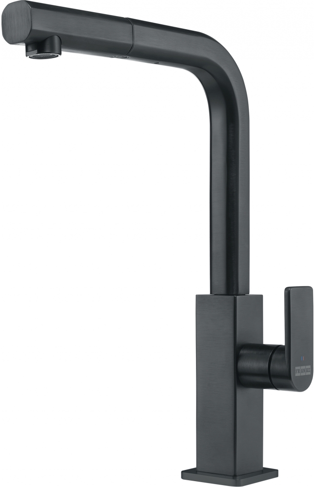 Franke Mythos keukenkraan staand zwart 115.0550.442