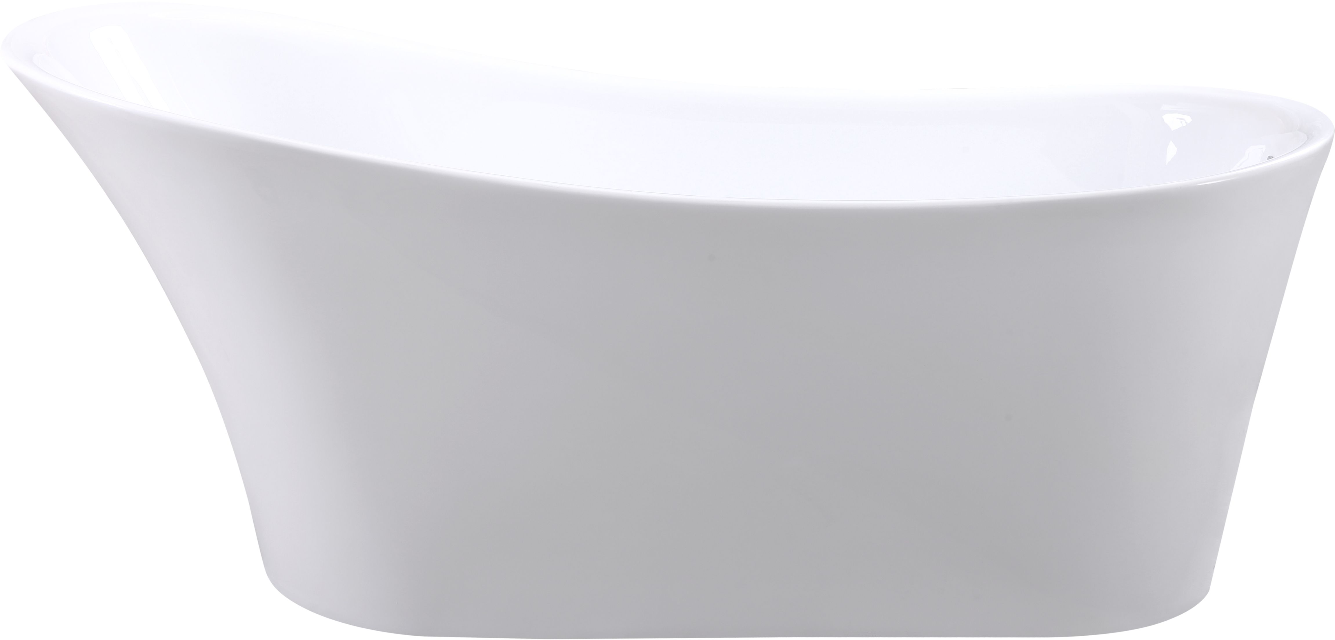 Besco Calima vrijstaand bad 170x74 cm ovaal wit #WAS-170-C