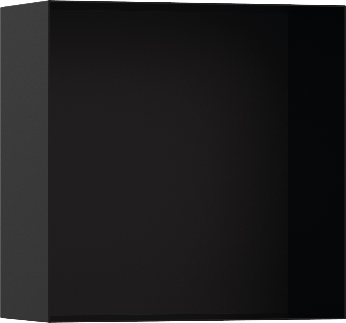 Hansgrohe XtraStoris Minimalistic inbouwplank 30 cm zwart 56079670