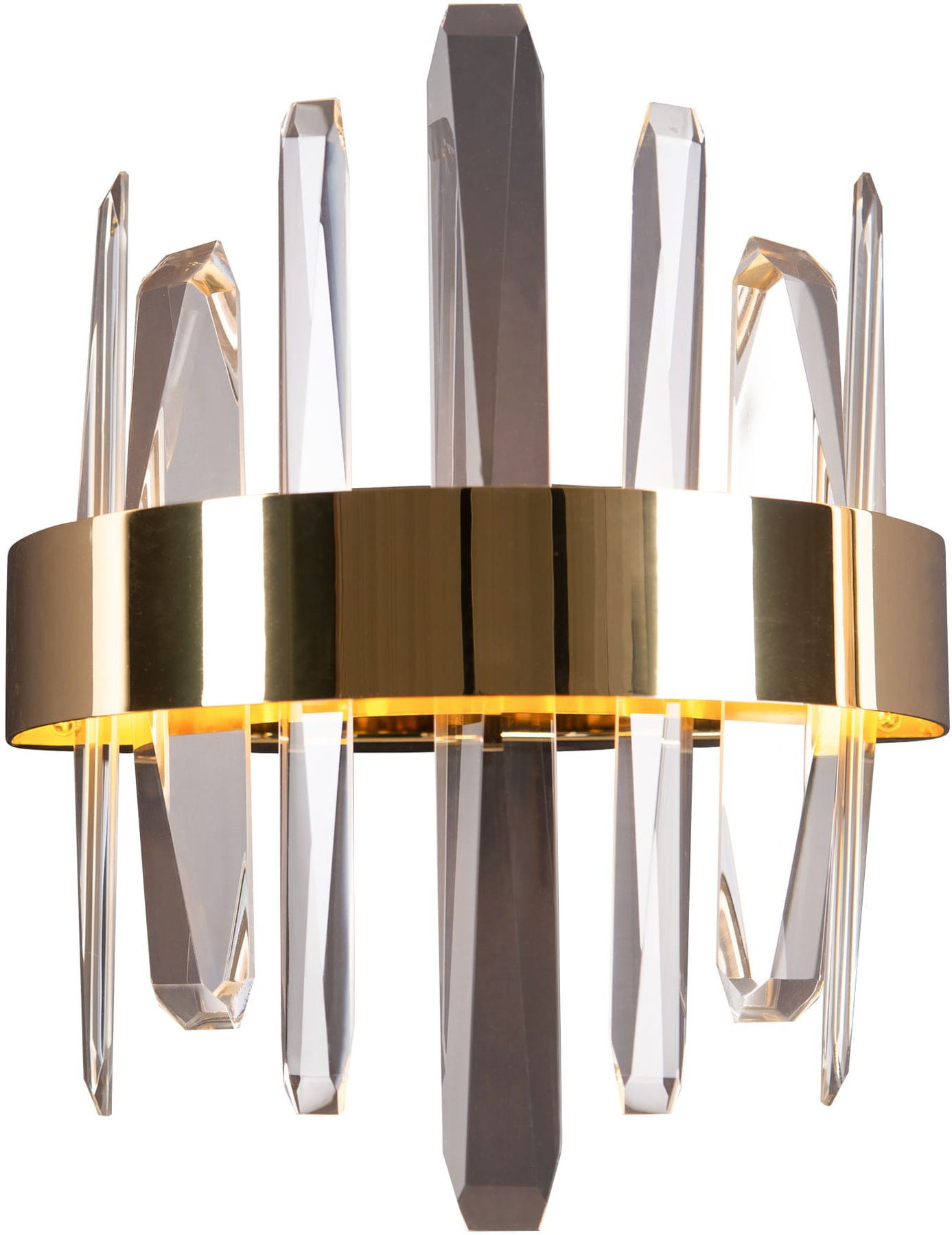 MaxLight Prince wandlamp 1x12 W gouden W0287