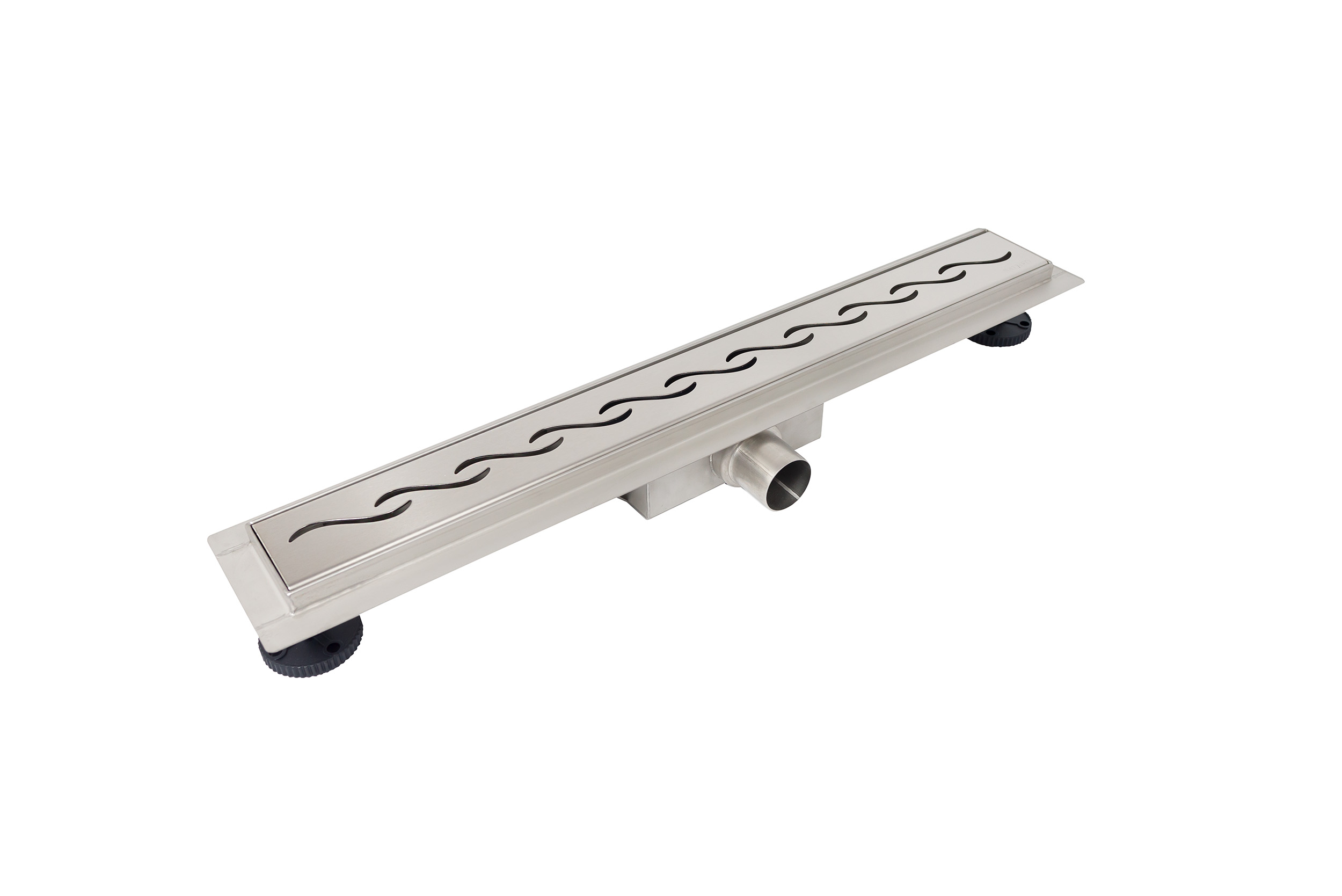 Balneo Decor Next doucheafvoer 100 cm staal WAVE100N
