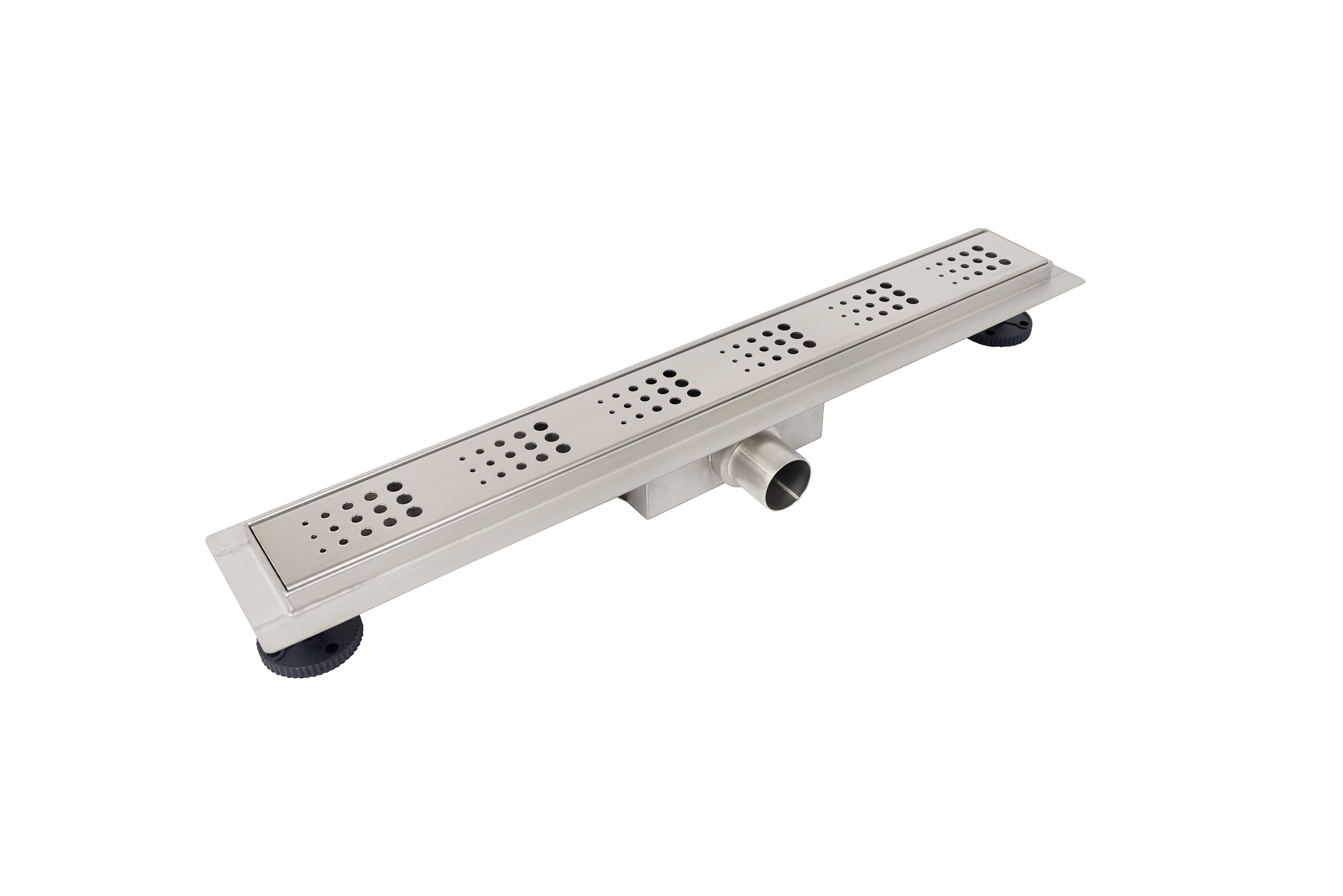 Balneo Decor Next doucheafvoer 80 cm staal DROPS80N