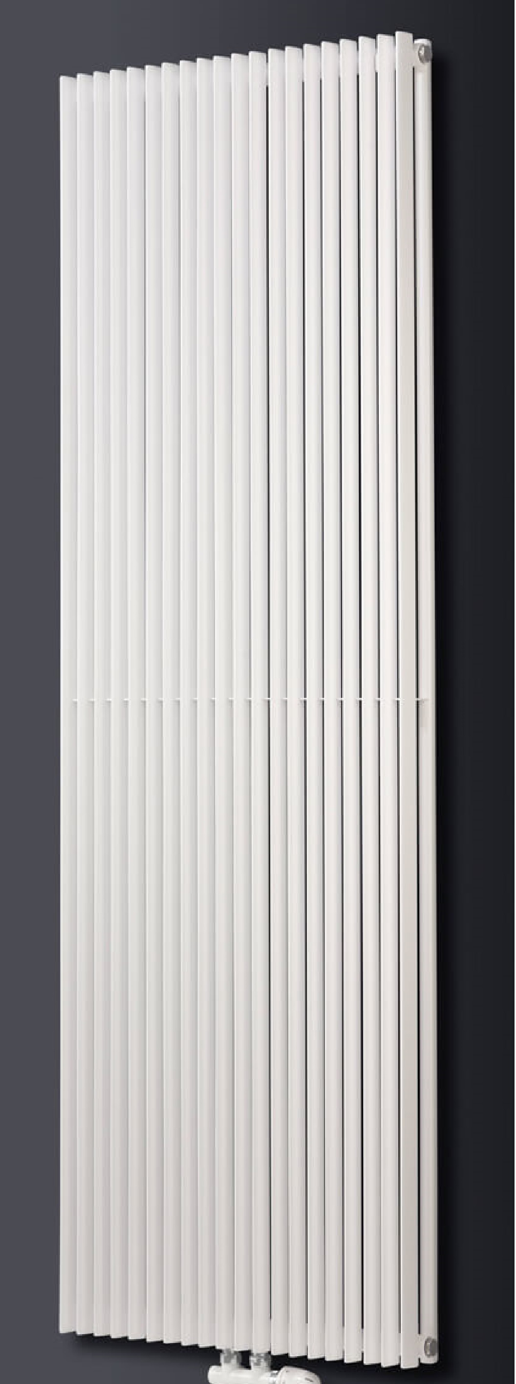 Luxrad Aurora Podwójna decoratieve verwarming 180x39 cm podłączenie onder wit AURP18003909003ZDC