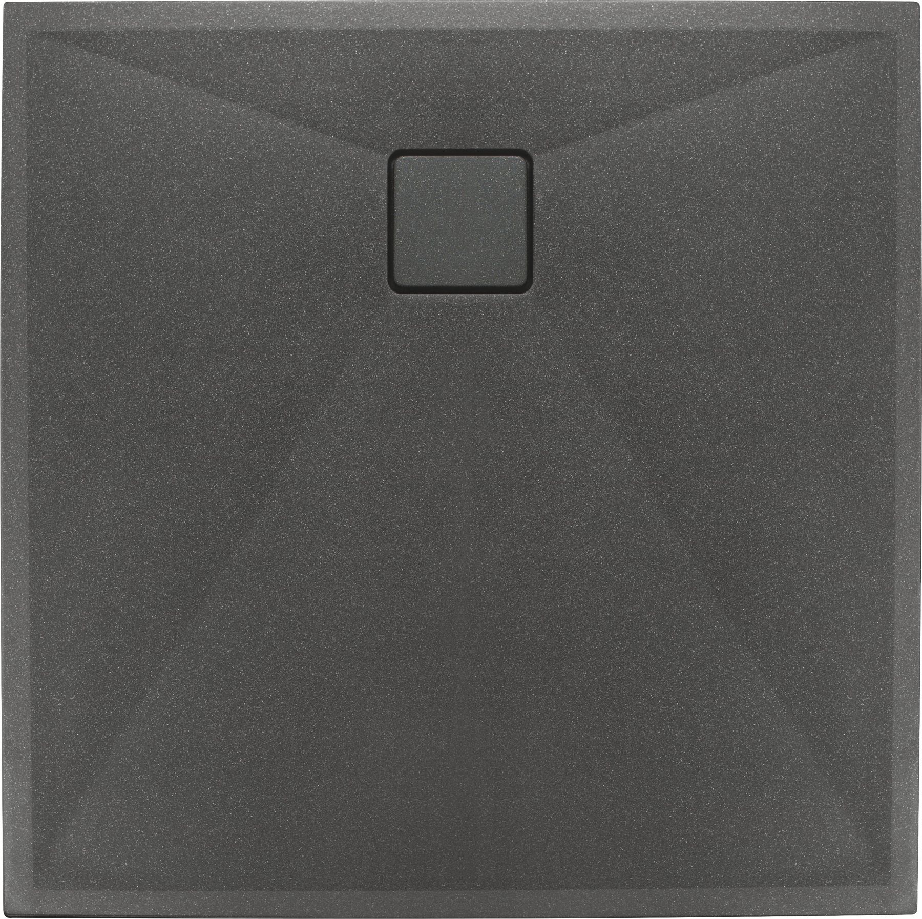 Deante Correo vierkante douchebak 90x90 cm antraciet KQR_T41B