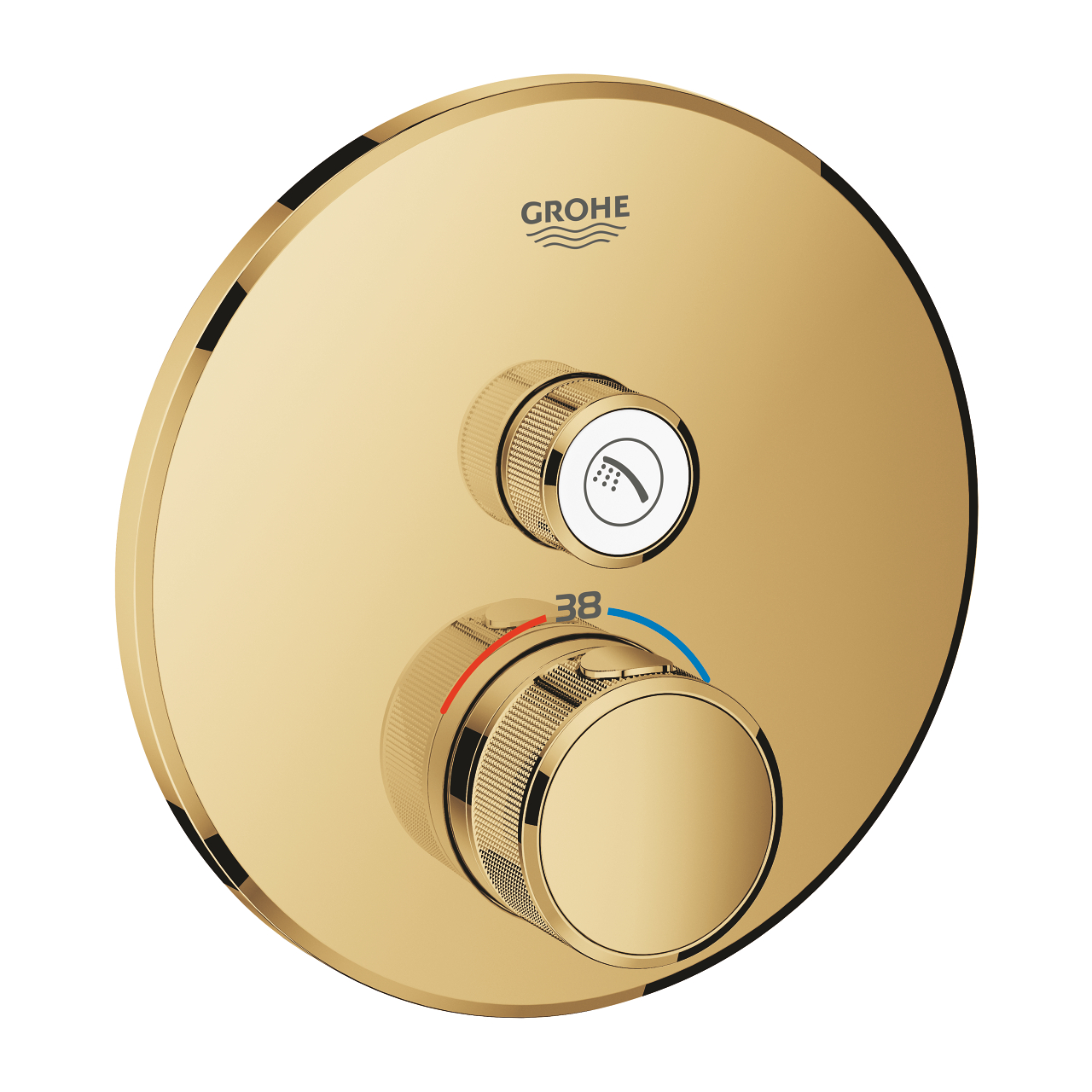 Grohe Grohtherm SmartControl douchekraan inbouw met thermostaat Cool Sunrise 29118GL0
