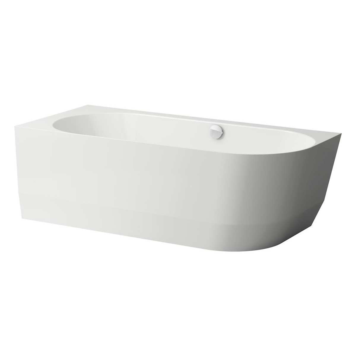 Laufen Pro hoekbad 180x80 cm linkszijdig wit H2449560000001