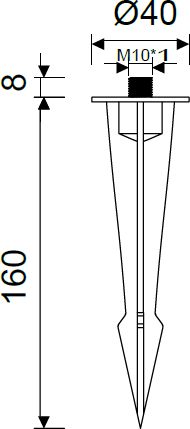 Mantra grot ziemny czarny TU0492