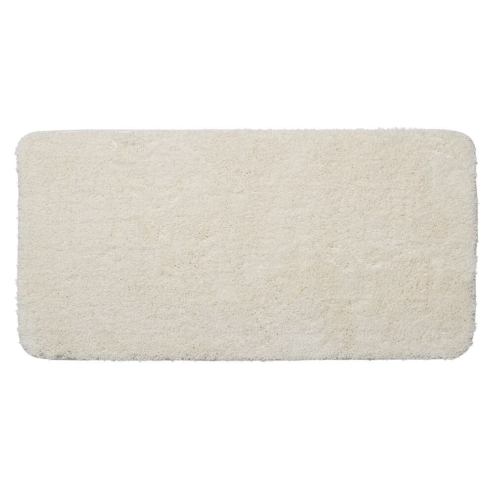 Sealskin Angora badkamermatje 140x70 cm rechthoekig wit 800118