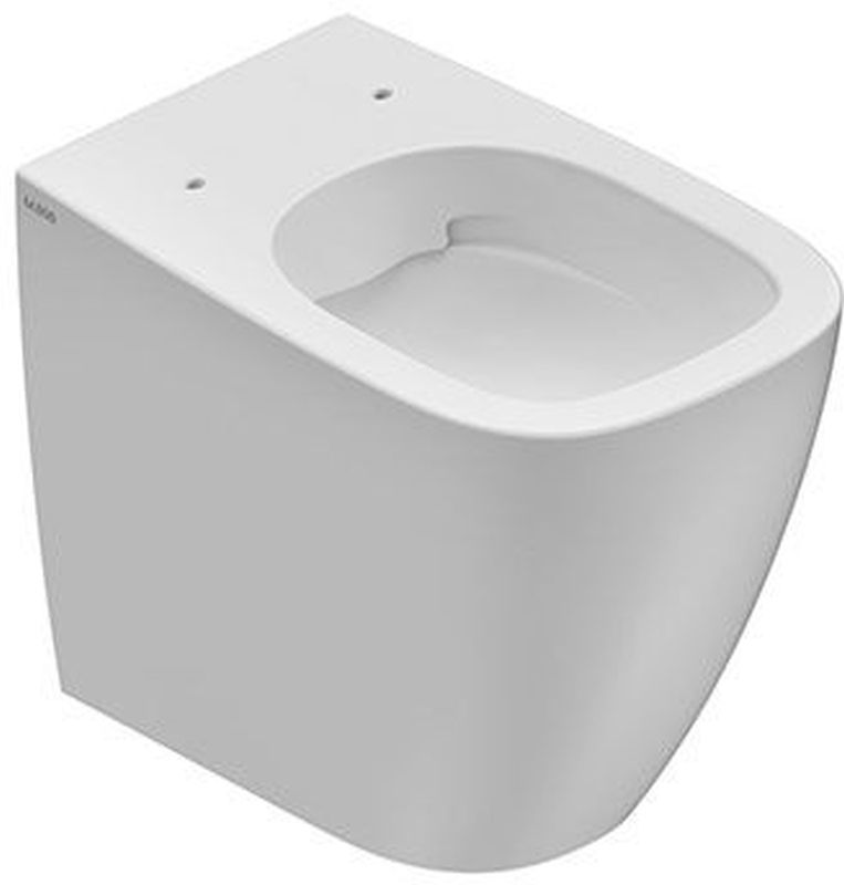 Globo Genesis toiletpot staand zonder kraag wit GN002.BI