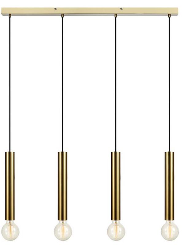 Markslöjd Sencillo hanglamp 4x40 W messing 108263