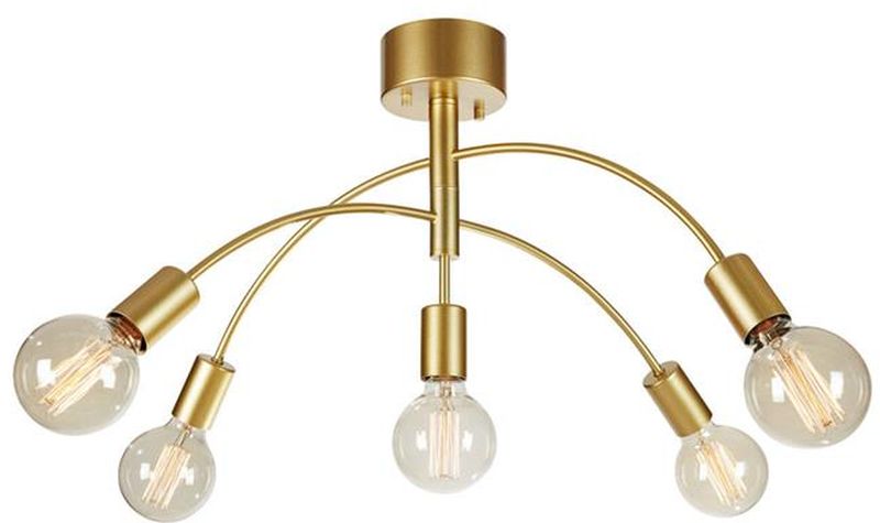 Markslöjd Cygnus hanglamp 5x40 W gouden 108285