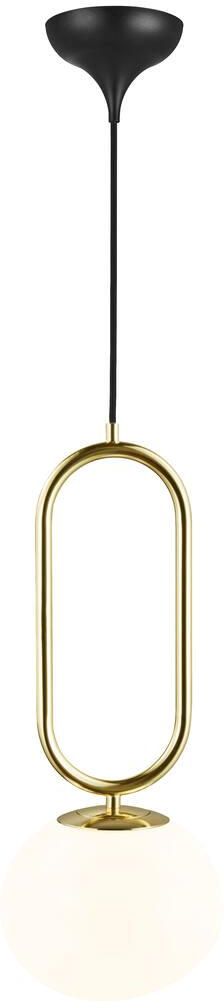 Nordlux Shapes hanglamp 1x15 W wit-messing 2120023035