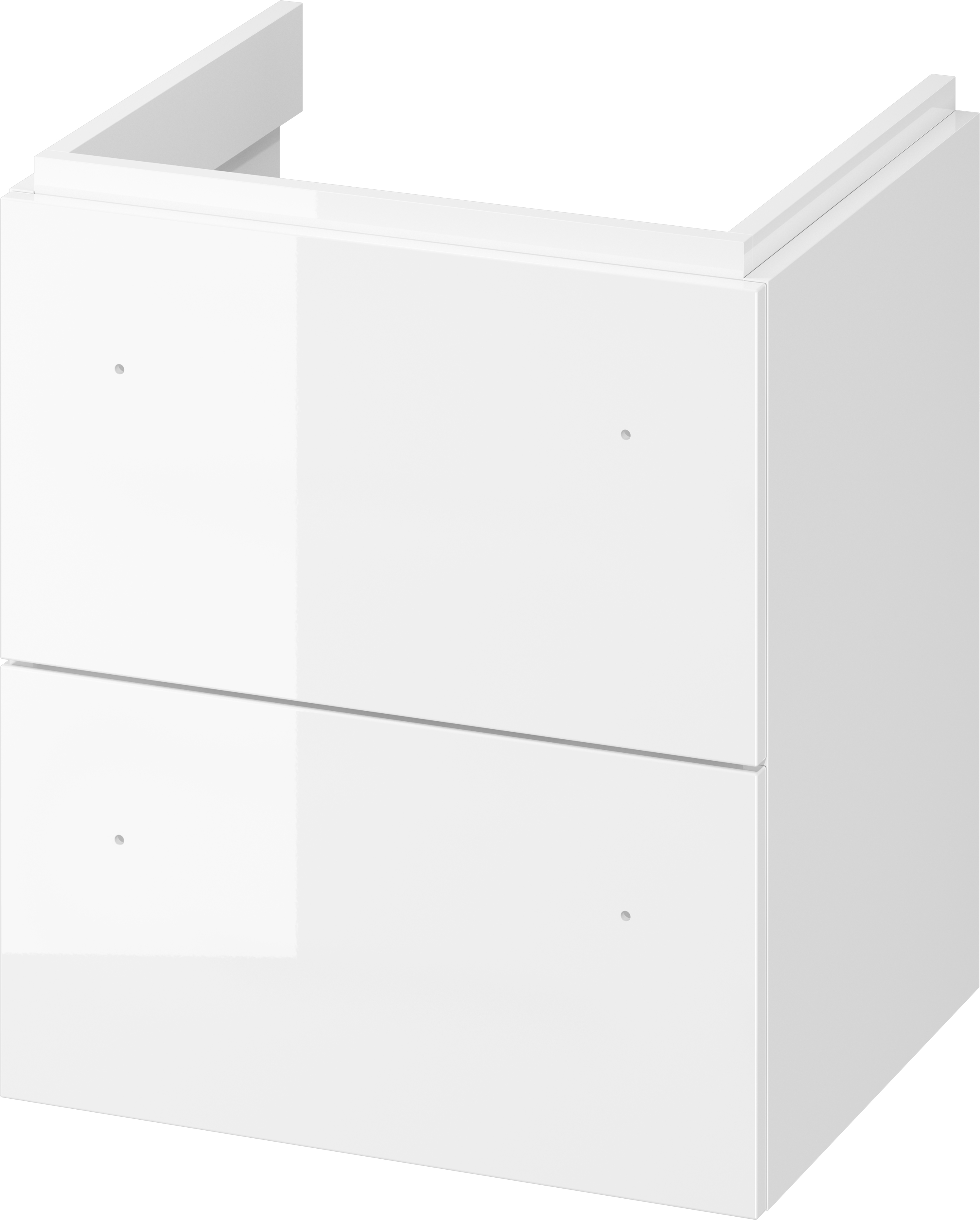 Cersanit Larga kast 49.4x39.4x54.9 cm hangend onder de wastafel wit S932-067