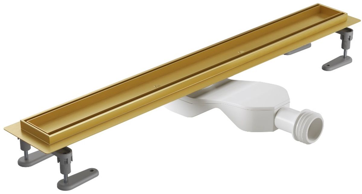 Excellent Stilio Gold doucheafvoer 90 cm gouden INEX.1515.900.P.GL
