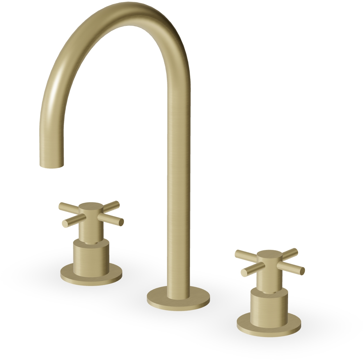 Zucchetti Helm wastafelkraan staand gouden ZHM516.XP31