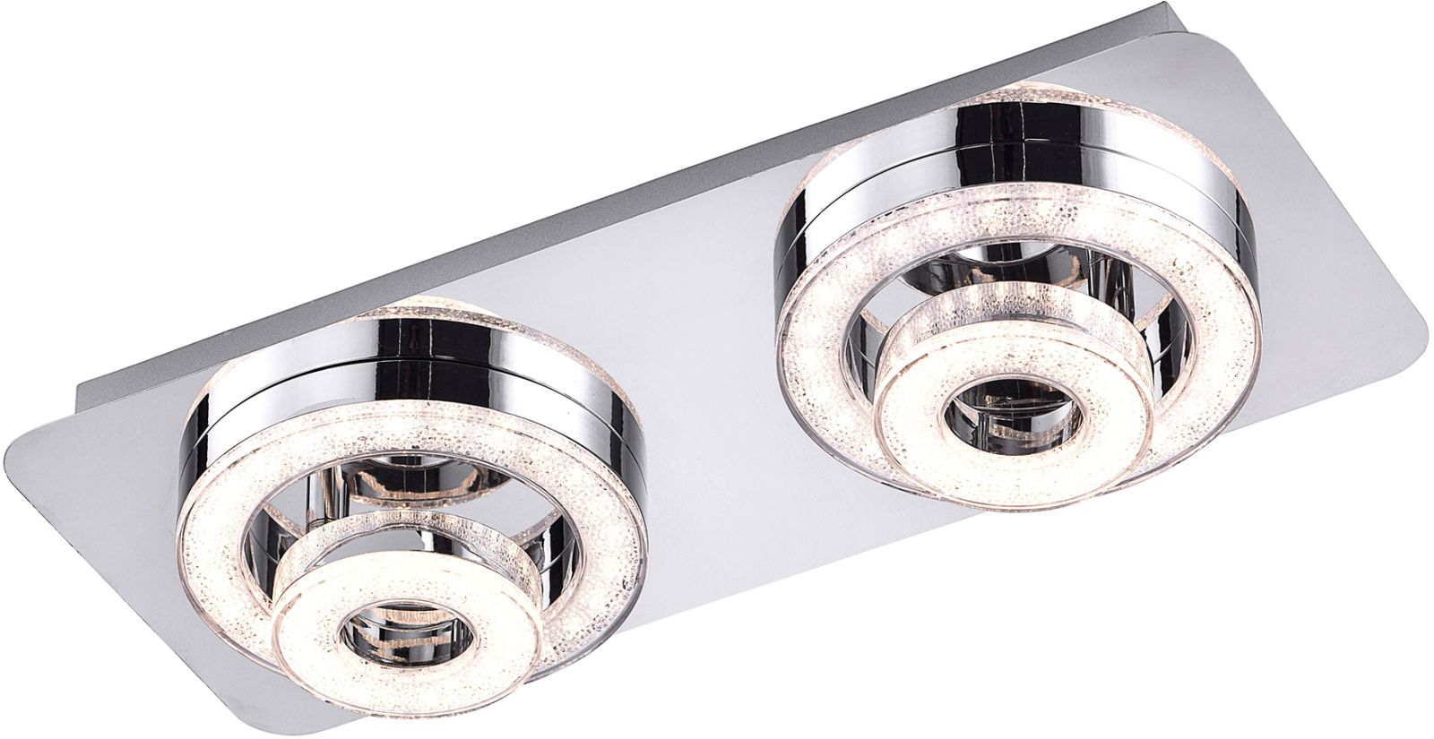Just Light Tim plafondlamp 4x3.1 W chroom 14521-17