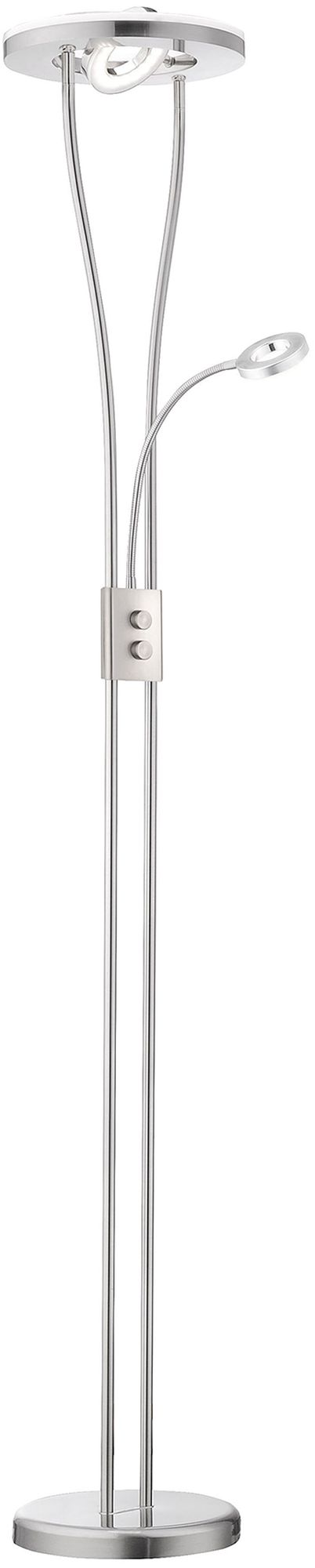 Just Light Helia staanlamp 3x16.8 W staal 11778-55