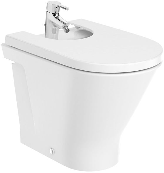 Roca Gap Round bidet staand wit A3570N7000
