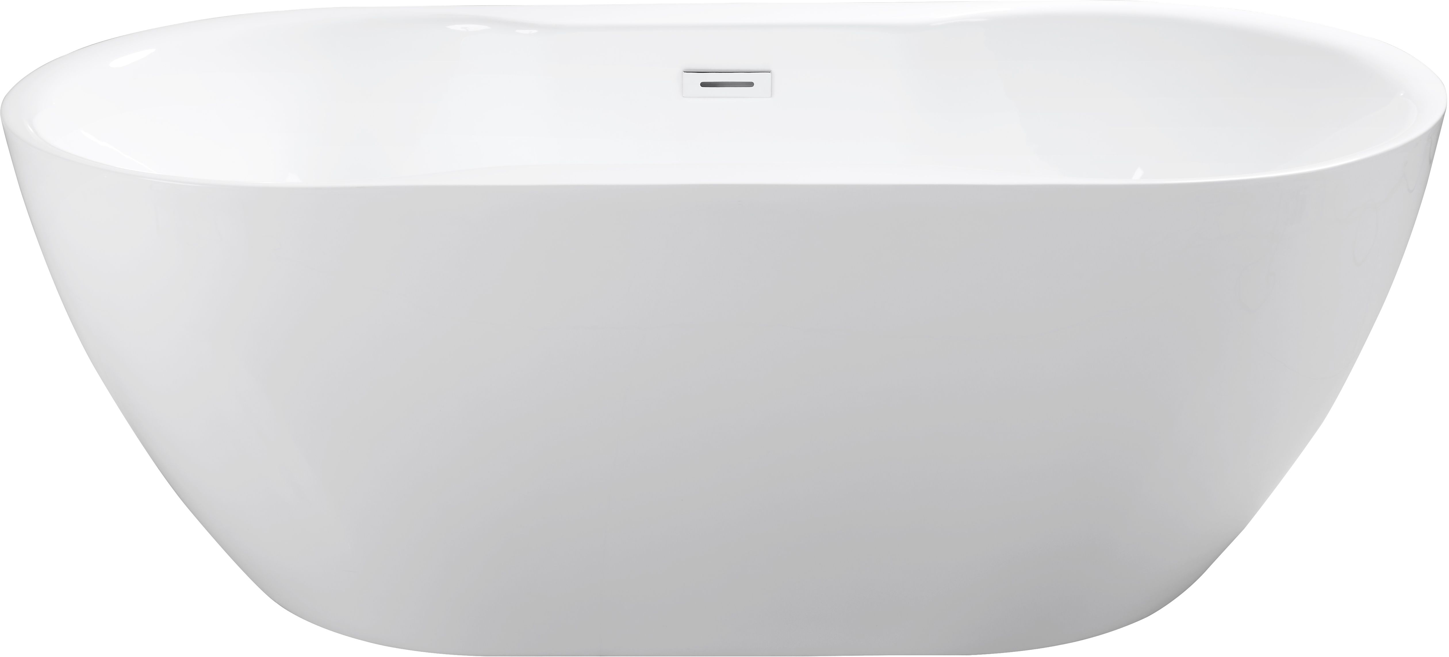 Besco Navia vrijstaand bad 140x75 cm ovaal wit #WAS-140-NCZ