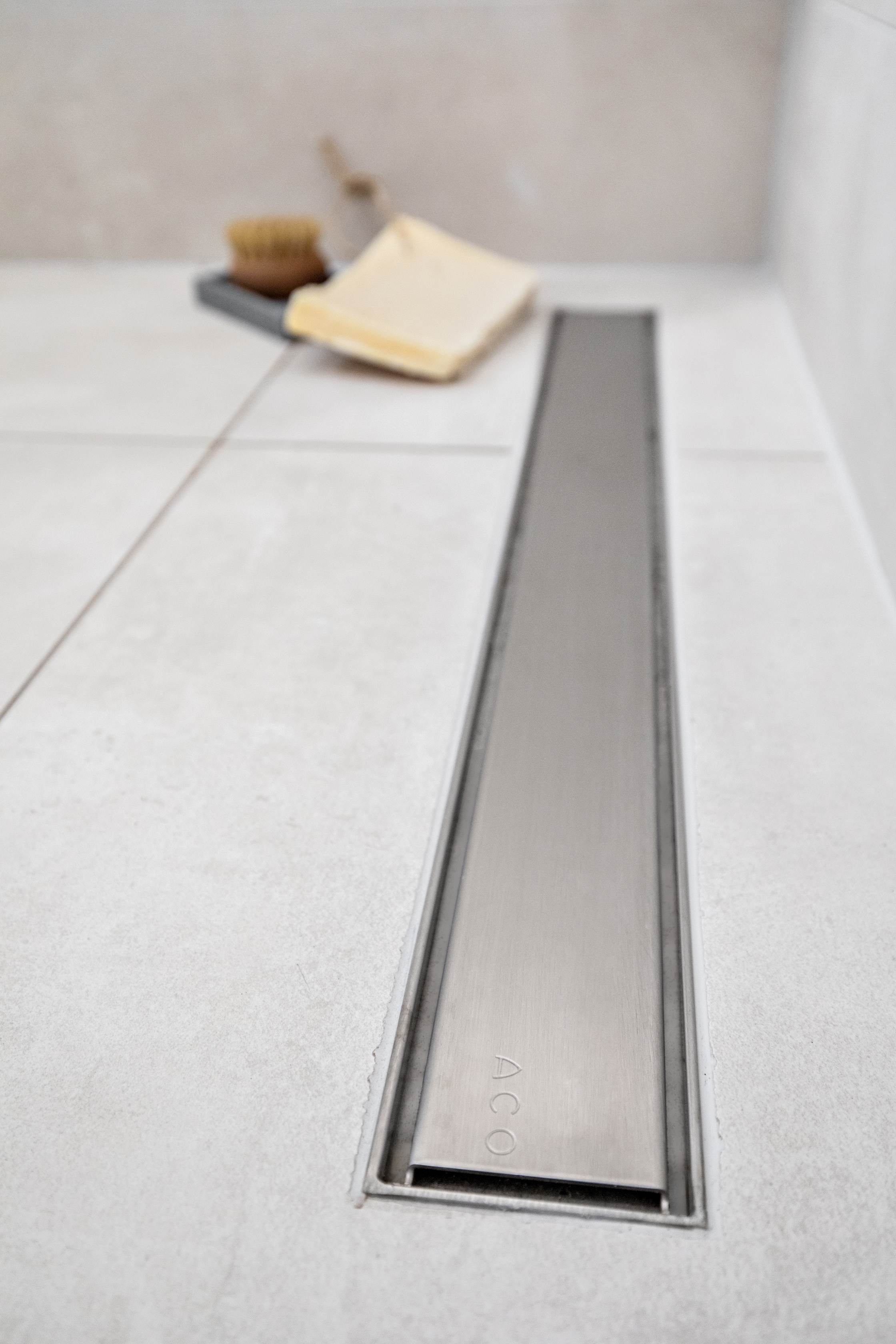 ACO ShowerDrain C lineair afvoerrooster 58.5 cm staal 9010.88.88