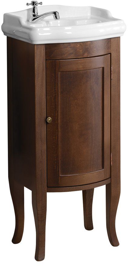 Sapho Retro kast 36.5x28x85 cm onder de wastafel staand beuk 1640