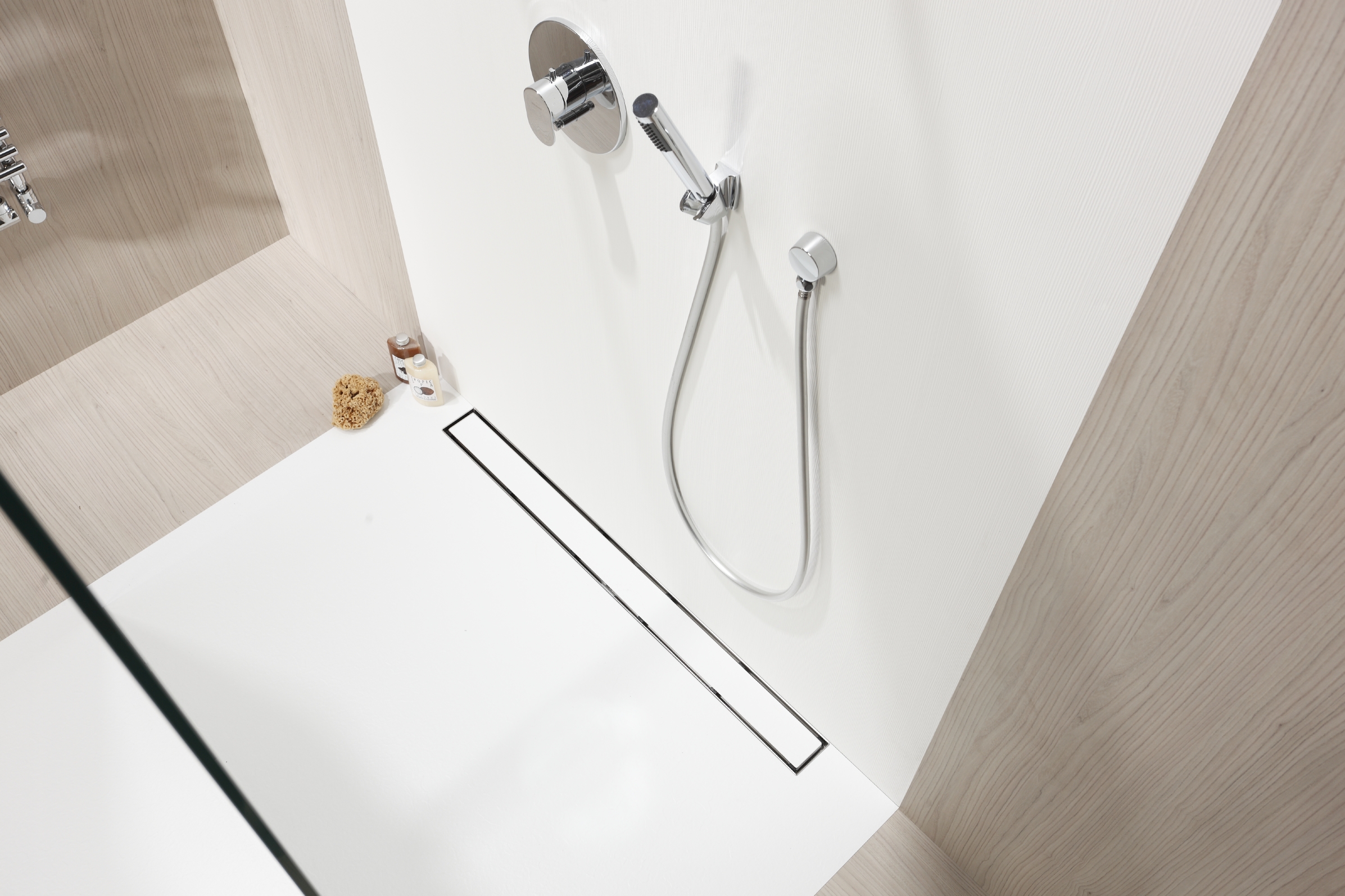 ACO ShowerDrain C lineair afvoerrooster 88.5 cm staal 9010.88.84
