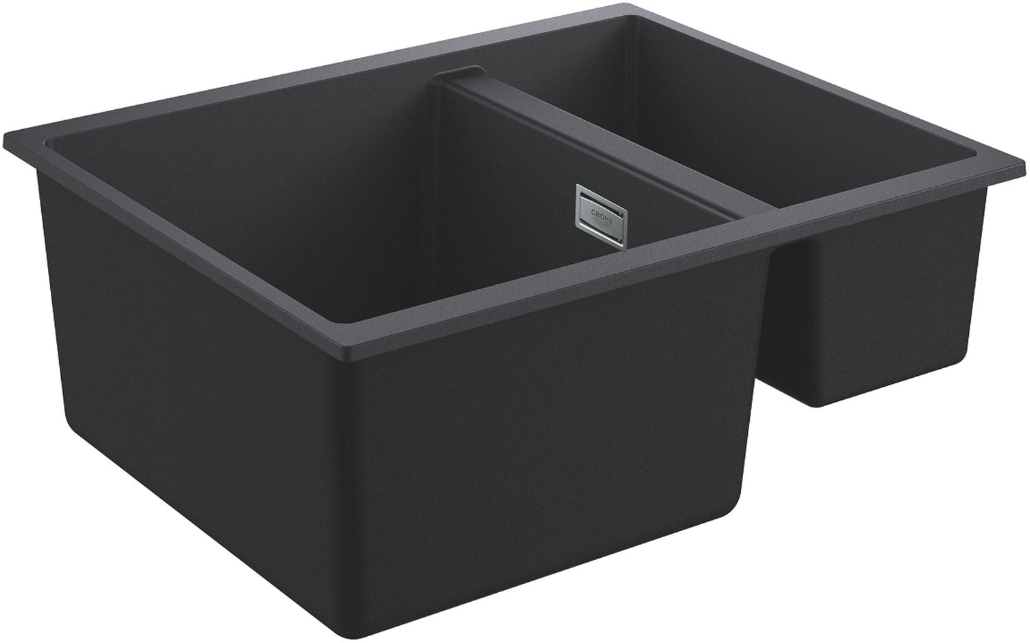 Grohe K500 spoelbak van graniet 55.5x46 cm zwart 31648AP0