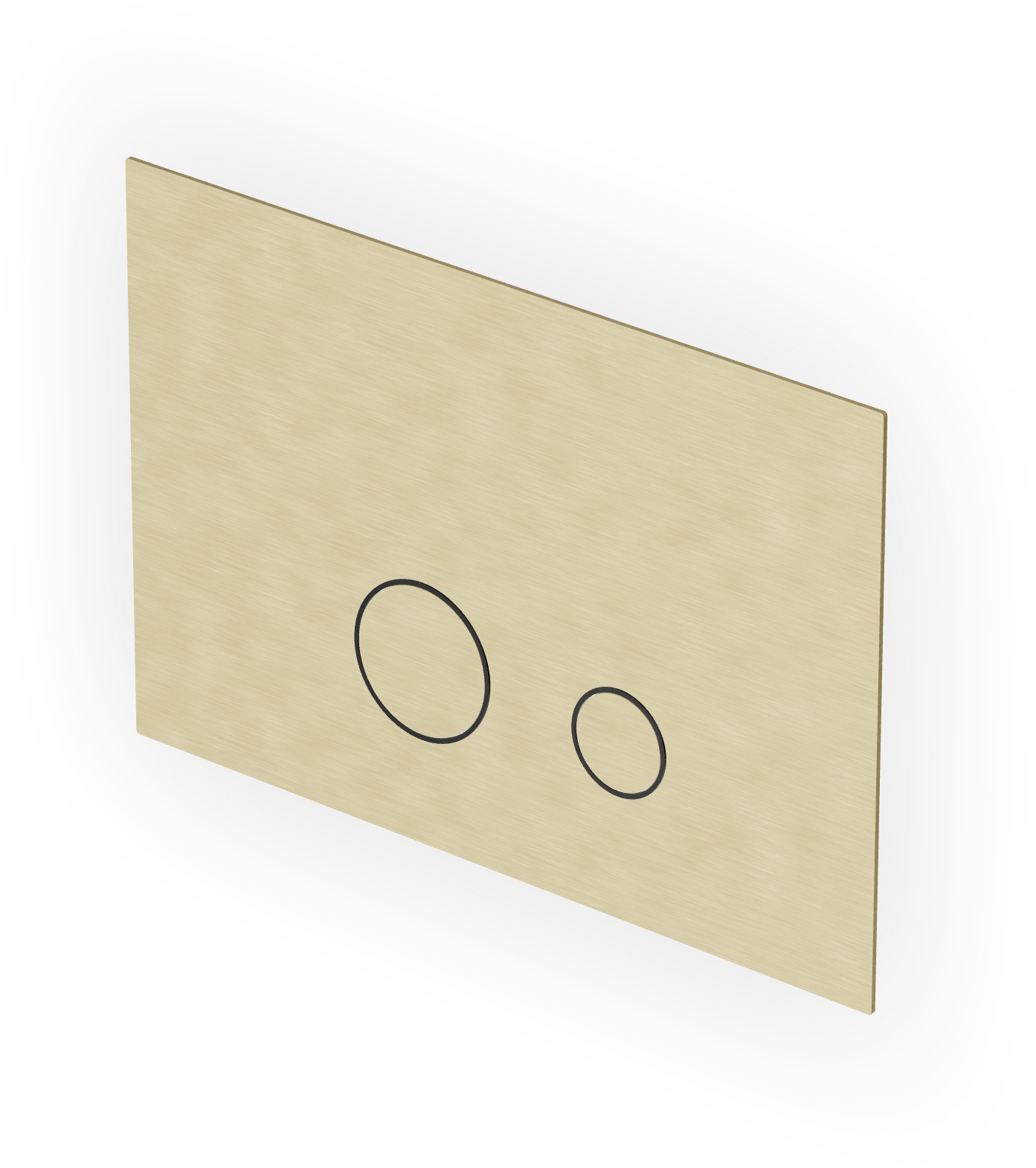 Zucchetti Helm spoelknop voor het toilet gouden Z95340.XP31